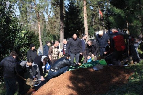 Ziya Baştan Defnedildi