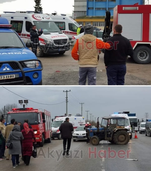 D100 Karayolu’nda Zincirleme Kaza 
