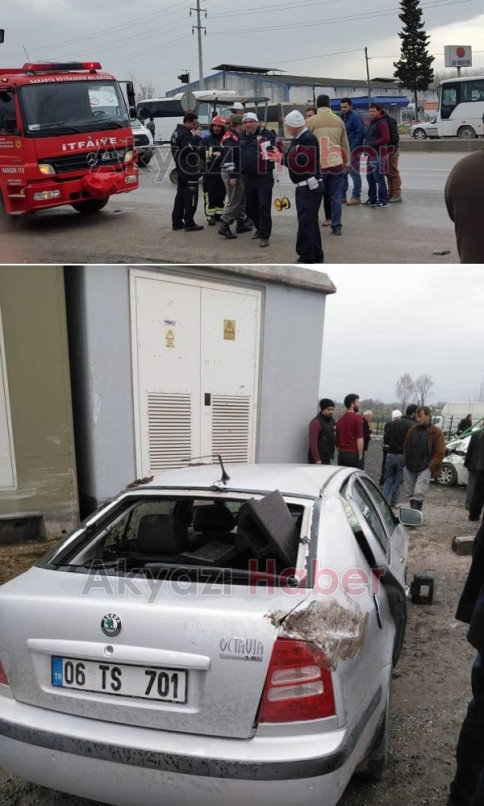 D100 Karayolu’nda Zincirleme Kaza 
