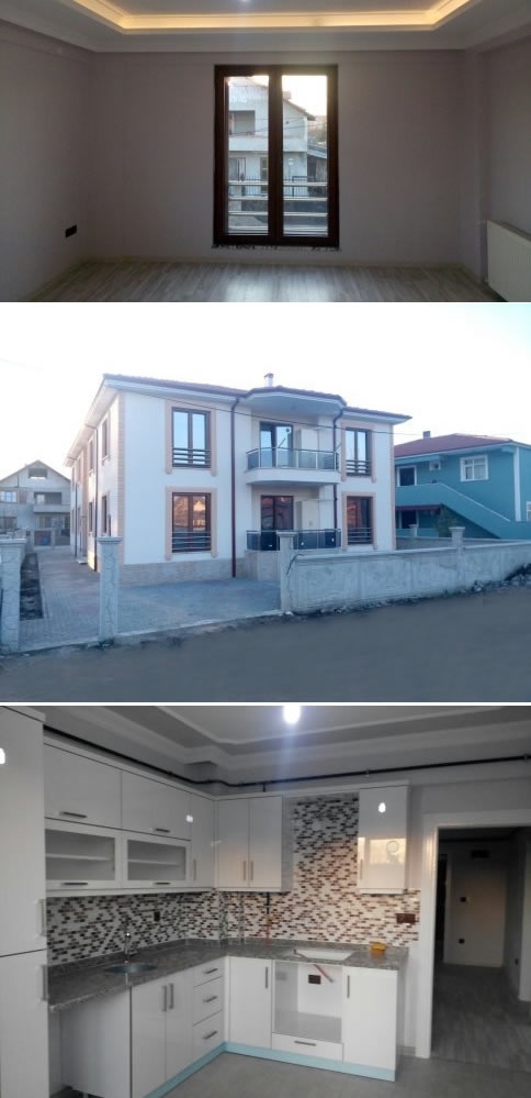 AKYAZI GÜRSOYLAR İNŞAAT’TAN YAPIMI TAMAMLANMIŞ SATILIK LÜSK DAİRELER