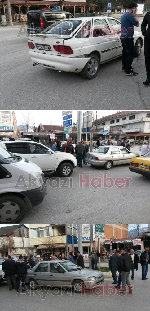 Eski Hastane Sapağında Zincirleme Kaza