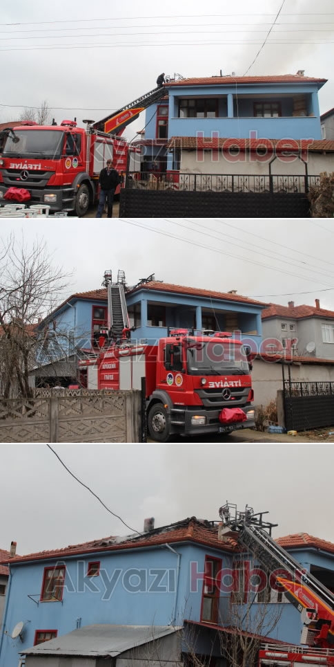 Kızılcıkormanköy Mahesinde Yangın !!!