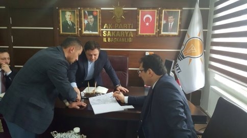 Kuzuluk'a Üst Geçit İçin Ali İhsan Yavuz'u Ziyaret Ettiler