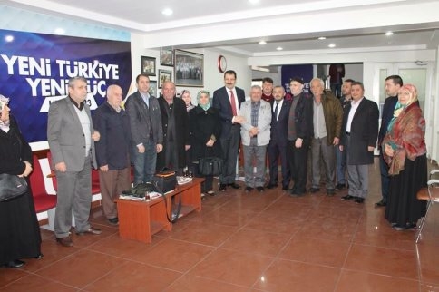 Kuzuluk'a Üst Geçit İçin Ali İhsan Yavuz'u Ziyaret Ettiler