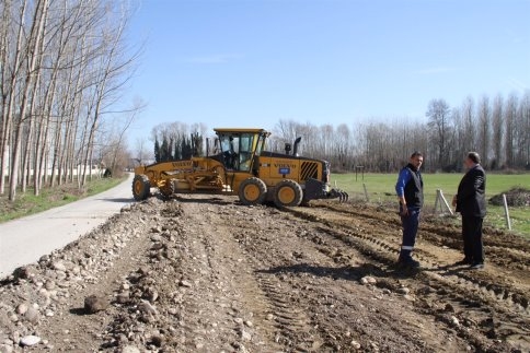 Vakıf Anayol’dan Eskibedil’e Giriş Yolu Genişliyor
