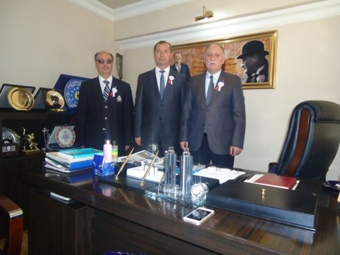 Vergi Müdürü Ilgaz’dan Ziyaret