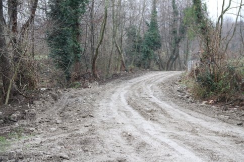 Bıçkıdere - Küçücek Bağlantı Yolunda Güçlendirme