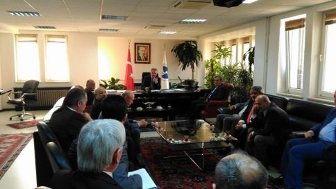 Sakarya Üniversitesi Rektörü'ne Fakülte İçin Ziyaret