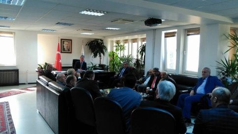 Sakarya Üniversitesi Rektörü'ne Fakülte İçin Ziyaret