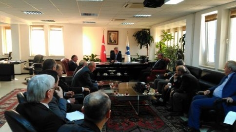 Sakarya Üniversitesi Rektörü'ne Fakülte İçin Ziyaret