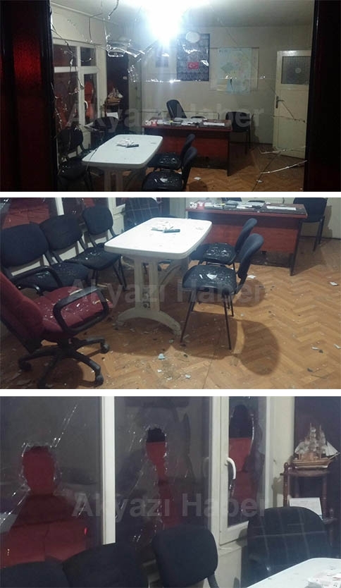 Polis Kısa Sürede Saldırganı Tespit Etti ( Saldırı Anı Güvenlik Kamerasında )