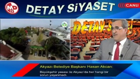 Başkan Akcan Canlı Yayın Konuğumuz Oldu