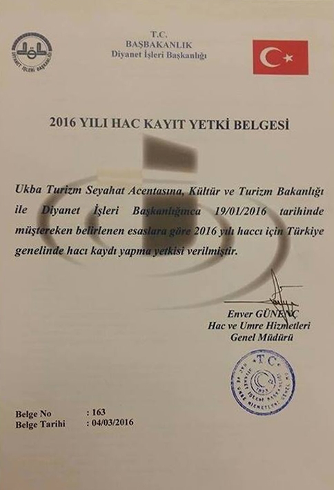 2016 Yılı Hac Kayıtları Başlıyor