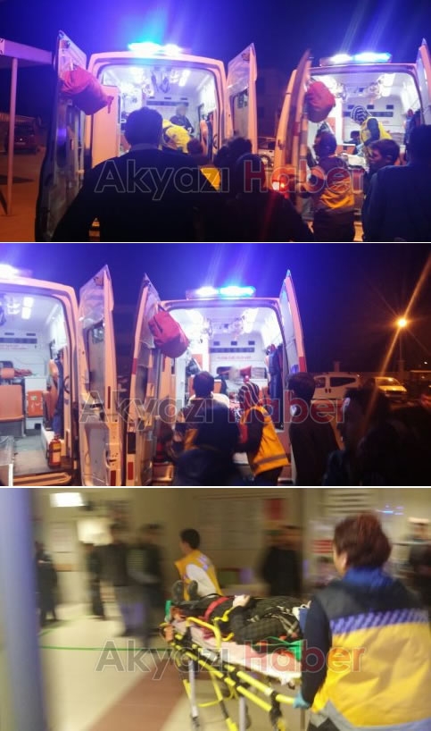 2 Otomobil Kafa Kafaya Çarpıştı 5 Yaralı