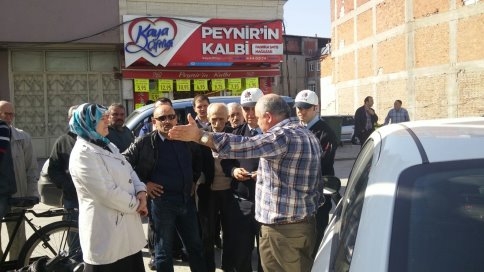 “ U “ Dönüşü yaparken çarpıştılar