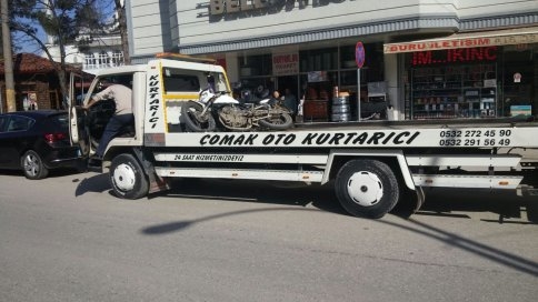 “ U “ Dönüşü yaparken çarpıştılar