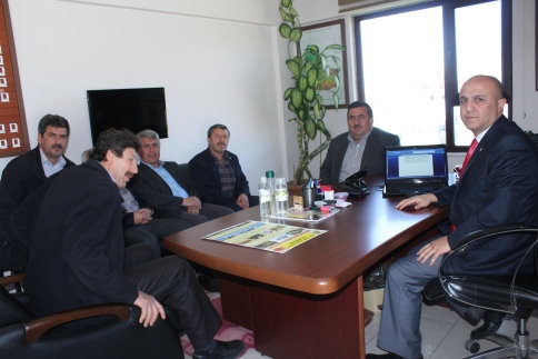 Muhtarlardan Dilek’e Ziyaret