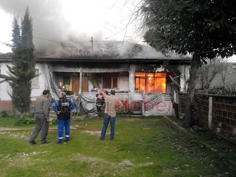 Dokurcun’da Yangın