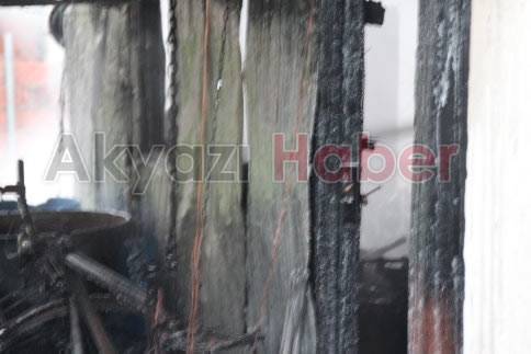 Seyfeler’deki Evin Ardiyesine Yıldırım Düştü