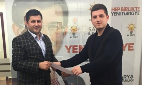 Ak Parti Akyazı Gençlik Kollarına Yeni Başkan Atandı