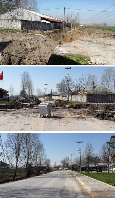 Altındere Yolu 10 gün ulaşıma kapatıldı