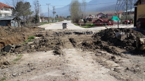 Altındere Yolu 10 gün ulaşıma kapatıldı