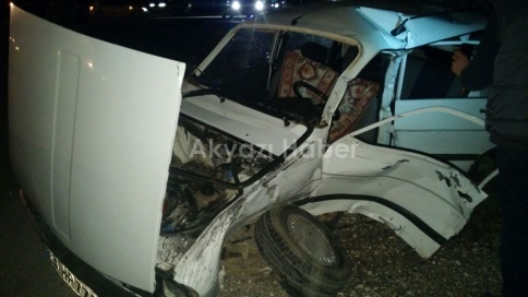 Hastane Kavşağında Trafik Kazası