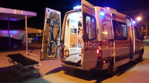 Hastane Kavşağında Trafik Kazası