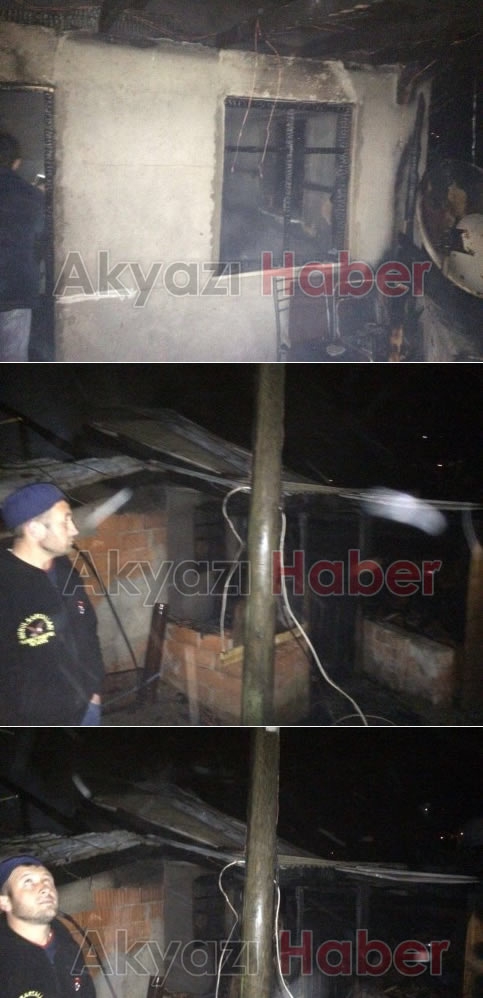 Akyazı 'da iki farklı yangın 