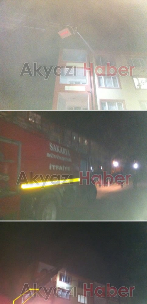 Akyazı 'da iki farklı yangın 