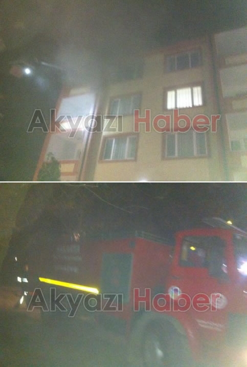 Akyazı 'da iki farklı yangın 