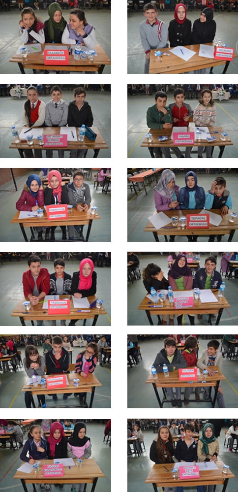 Akyazı Okullar Arası Bilgi Yarışması Yapıldı