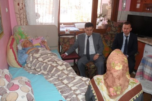 Yaşlılar Haftası Nedeniyle Şehit Babasına Anlamlı Ziyaret