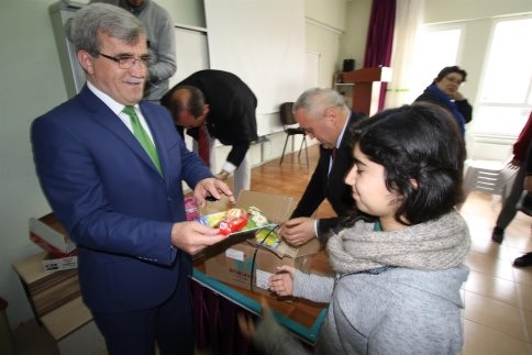 Başkan Öğrencilerle Buluştu