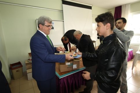 Başkan Öğrencilerle Buluştu