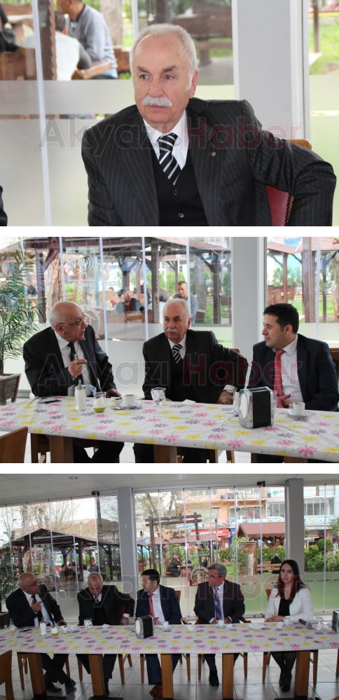 Akyazı'da Emeği Geçmiş Yaşlı İnsanlara Kahvaltı Düzenlendi