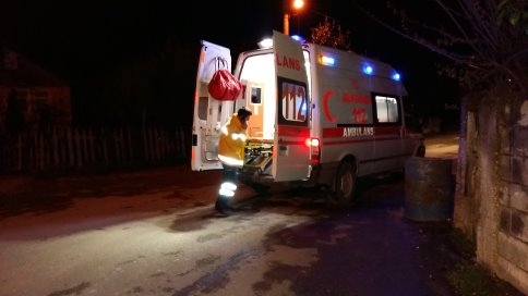 Evde Yemek Pişiren Kadın Hastanelik Oldu