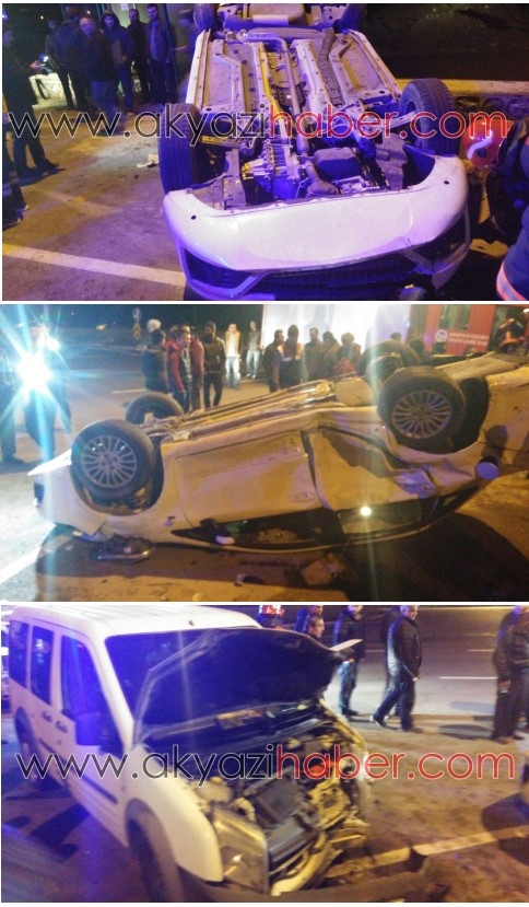 Bedilkazancı sapağında Kaza