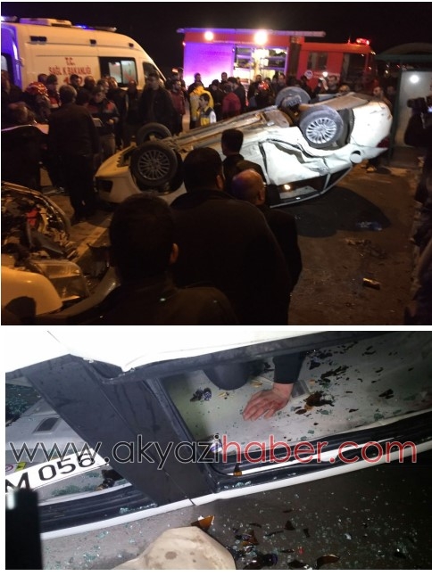 Bedilkazancı sapağında Kaza