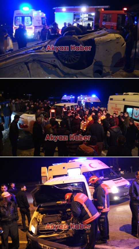 Bedilkazancı sapağında Kaza