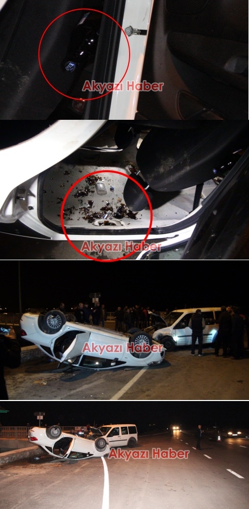 Bedilkazancı sapağında Kaza