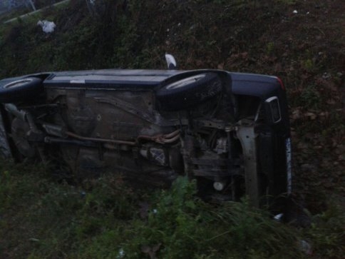 Gece Yarısı Su kanalına Uçtu