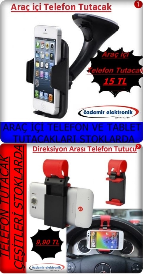 Aracınızda ihtiyacınız olan her şey burada!