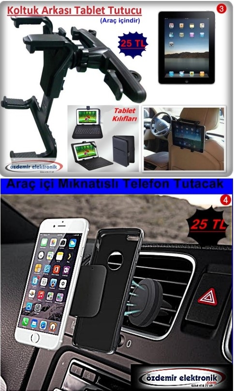 Aracınızda ihtiyacınız olan her şey burada!