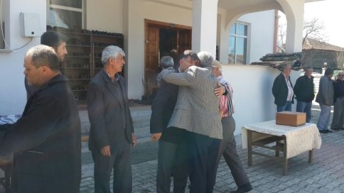 Temel Sandıkçının Eşi Defnedildi