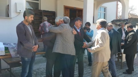 Temel Sandıkçının Eşi Defnedildi