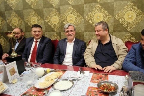 Başkan Akcan Sporcu ve Aileleri ile Yemekte Buluştu