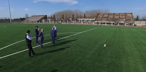 İlk Şutu Başkan Çekti. Vurdu Gol Oldu !