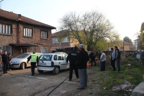 Akyazı’da Araç Yangını