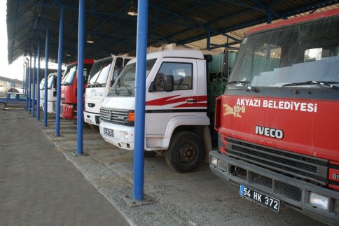 Akyazı Belediyesi Makine ve Araç Parkı Taşındı